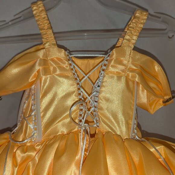 CLOSEOUT NEW princess beauty girl dress costume Birthday Halloween size 6 - Picture 4 of 4